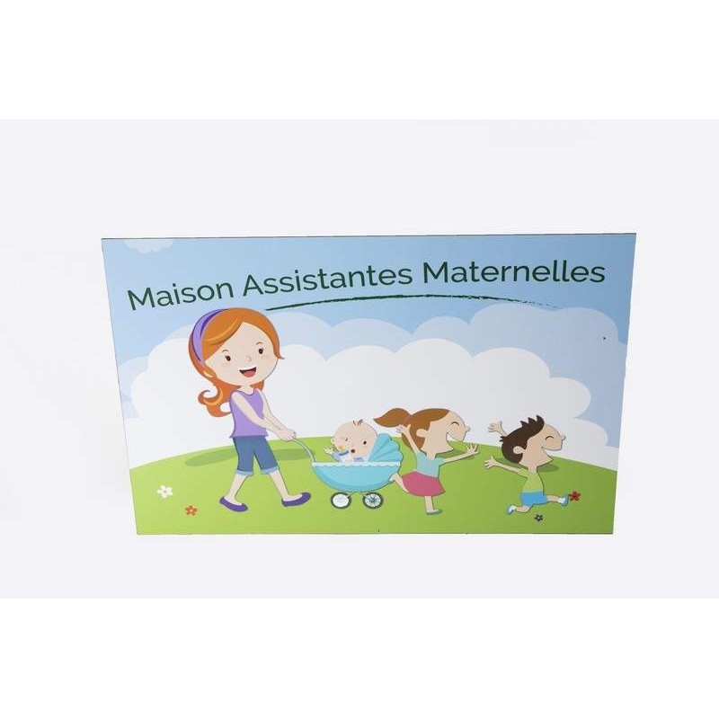 Panneau "Maison assistantes maternelles" |  PN03  | Boutique Nounou