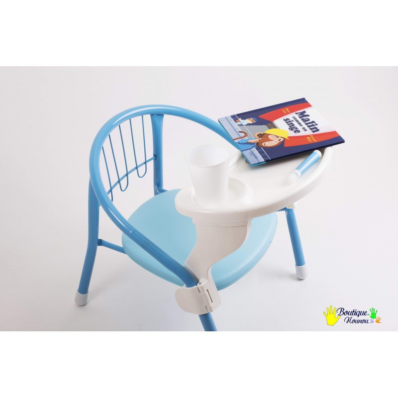 Chaise pour enfant avec tablette |  ch102  | Boutique Nounou